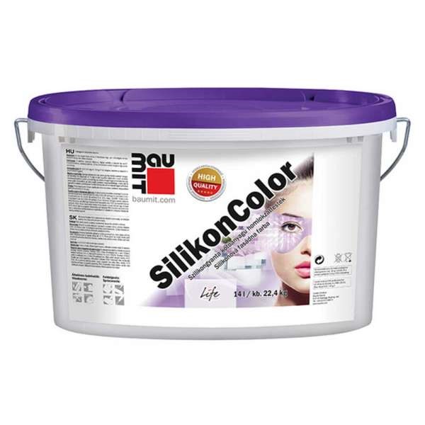 Baumit SilikonColor szilikonos homlokzatfesték - 5 L - I.színcsoport